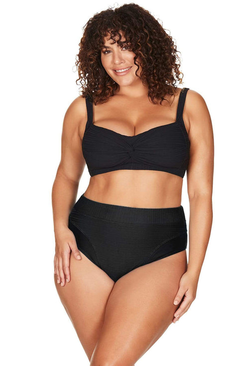 Artesands Aria Black Botticelli Bikini Top